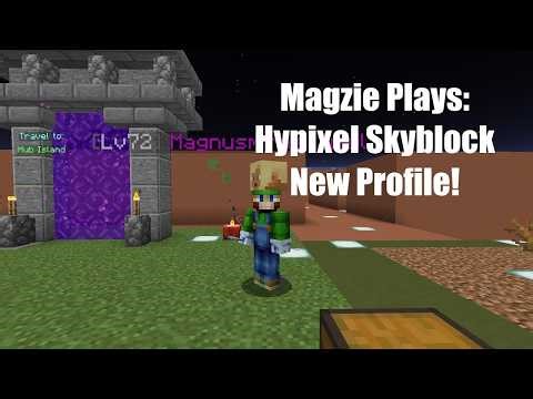 Bingo Guide For March 2026! EP:205 Magzie Plays New Profile: Hypixel Skyblock!