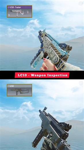 Epic LC10 [Tracker] 🔥 vs Default LC10 | SMG Weapon Inspection Comparison | Call of Duty Mobile