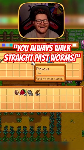 I’m SO ANNOYING to Watch Play Stardew Valley! 💀🤣 #stardewvalley #funny #adhd #streamer #shorts