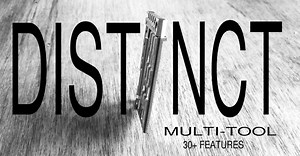 Ultra-Thin Multi-Tool “Distinct” With 30+ Essential Features
