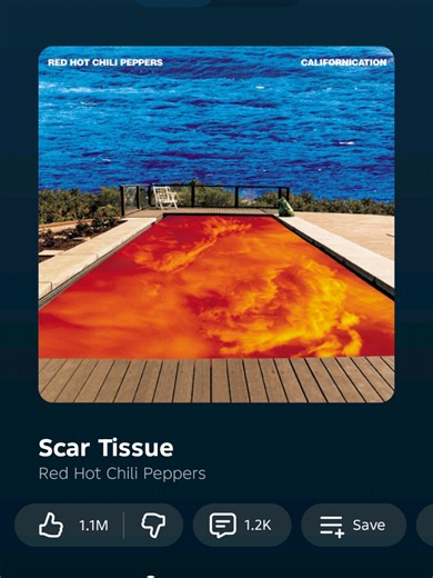Scar Tissue (1999) Red Hot Chili Peppers (⁠◕⁠ᴗ⁠◕⁠✿⁠)
