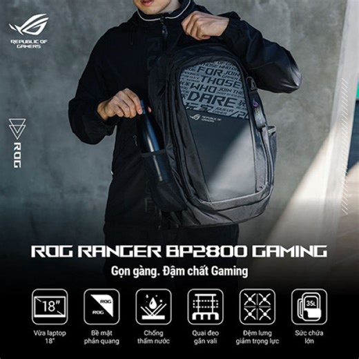 ROG Ranger Gaming Backpack BP2800 | Laptop World