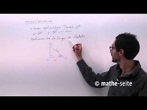 Cosinus und arccos und wie man richtig damit rechnet, Beispiel 1 | T.01.05