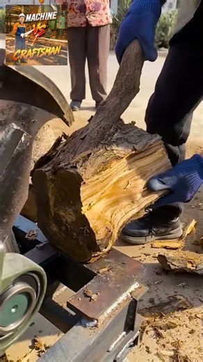 🔥 AMAZING! Watch This Wood Machine Work! #wood #gardenideastips#shorts