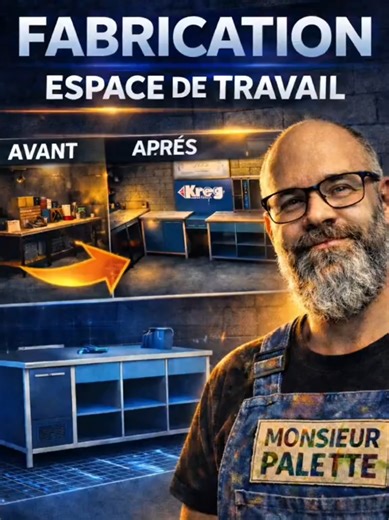 je suis sur que tu ne devinera jamais ce que je vais faire avec ces palettes. #palette #etabli #diy #meuble