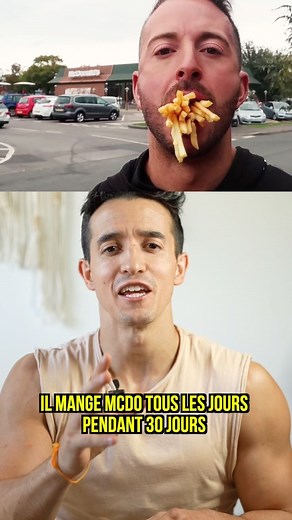 Tiboinshape | Maigrir en mangeant McDo ? Possible ? | Instagram