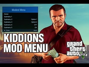 Kiddions Mod Menu Showcase | GTA 5 Mod Menu Features Overview and Gameplay Demo