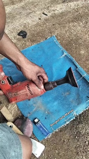 Using Sanding Pads with a Drill for Woodworking