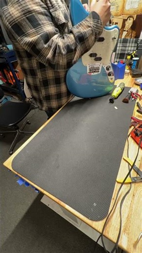 Working on this ‪@fender‬ 12 string