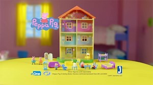 Peppa Pig's Lights & Sounds Family Home Feature Playset
