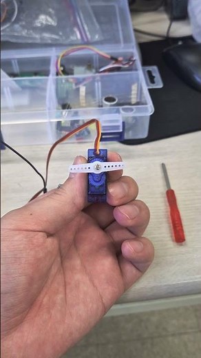 9. 서보모터 응용 실습(동작 동영상) #arduino #automobile #arduinoproject