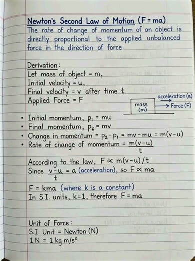 Newton’s Laws of Motion Explained | 3 Laws with Easy Examples for Students 🚀