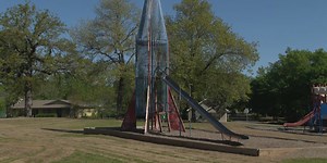 Beloved Durant Rocket Park slide staying after all