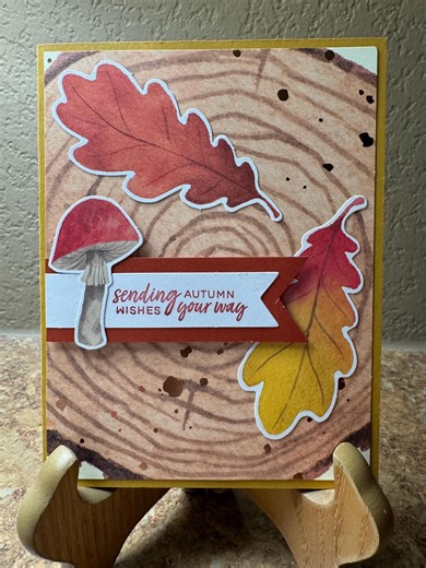 Sending Autumn Wishes Your Way Card - Etsy
