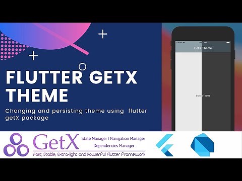 GetX Flutter | Changing Theme with GetX | Flutter for beginner