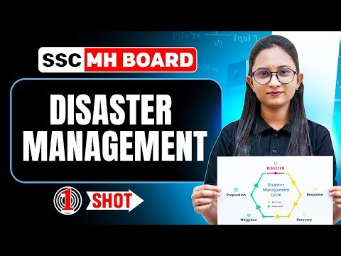 ⚡Disaster Management in 1 Shot | SST | Class 10th Maharashtra Board