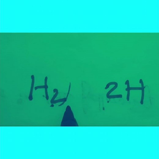 what is the difference between H2 and 2H? #shorts #chemistry #bond #school #worldwide #hydrogen bond