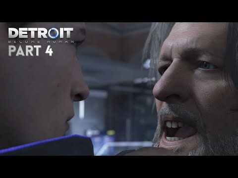 Detroit Become Human Cinematic Walkthrough PART 4 (4K60) | Becoming Human