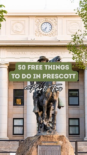 Experience Prescott | Arizona on Instagram: "The fun and free adventures in Prescott continues! 🤩⁠ ⁠ Check out Part 2 of our “50 Free Things to Do in Prescott” series, featuring fun and family-friendly experiences for both locals and visitors!⁠ ⁠ 1️⃣ See the Community Nature Center⁠ 2️⃣ Experience Free Days at the Zoo⁠ 3️⃣ Visit the Prescott Public Library⁠ 4️⃣ Browse Bashford Courts⁠ 5️⃣ Camp in the Prescott Fores⁠ 6️⃣ Check out the Farmer’s Market⁠ 7️⃣ Cruise a Car Show⁠ 8️⃣ See the Christmas