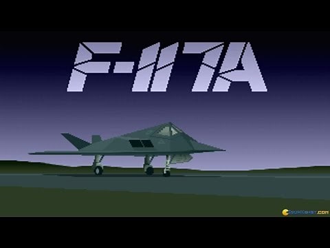 F117 A - Stealth Fighter 2 gameplay (PC Game, 1991)