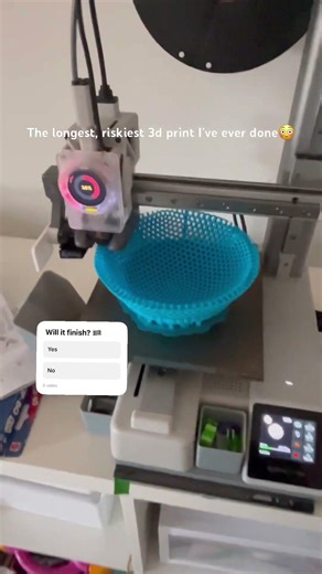 This took over 2 days! #shorts #3d #3dprint #diy #design #cool #useful #3dprinted