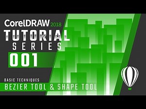 How to use the Bezier & Shape Tool in CorelDraw | Tutorial Series | 001 | Tips & Tricks