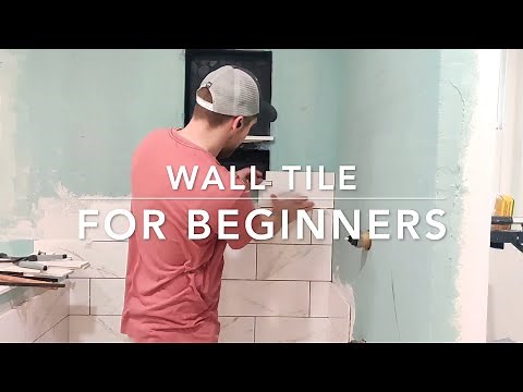 How to Tile a Shower Wall For Beginners