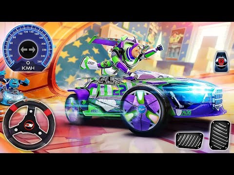 Mega Stunt Ramp Car Race 3D - Speedstorm Racing Simulator - PC GamePlay