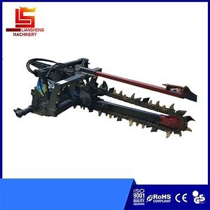 [Hot Item] Chain Trencher Tractor Ditching Machine Agriculture and Construction Professional Trenching Machine