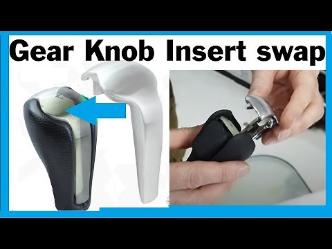How to Swap / Upgrade / Change your Range Rover Gear Knob Silver Insert