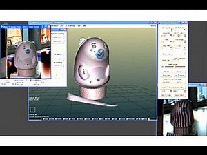 Real-Time Structured Light 3D Scanning with Capturing of Color and Texture