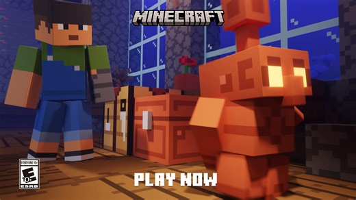 It’s time to mine some copper ore, craft new armor, tools, and your very own copper golems, with The Copper Age game drop, out now! https://aka.ms/TheCopperAge | Minecraft