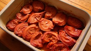 Pot-roasted quince