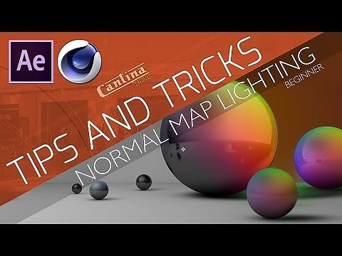 Tips & Tricks - Lighting With Normal Maps in AE | Cantina Creative