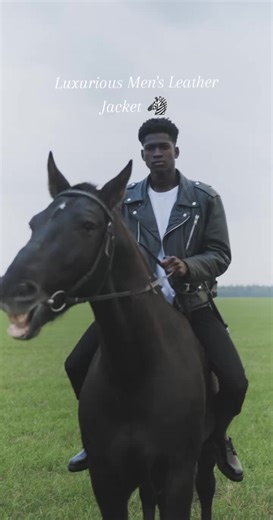 Stylish Men's Leather Jacket for Winter Adventures