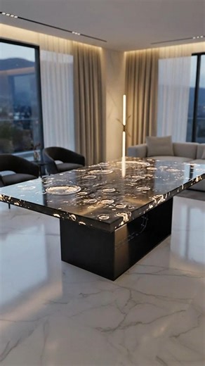 Giant Moon Table Build 🌕 From Plaster to Glowing 7FT Masterpiece