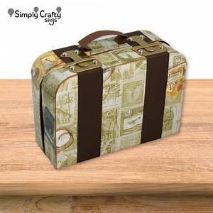 Vintage Suitcase SVG – Simply Crafty SVGs