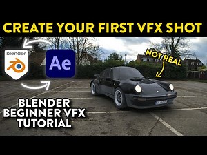 How To Create Your FIRST VFX SHOT in Blender - Beginner VFX Tutorial