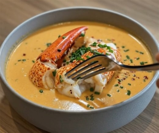 25K views · 304 reactions | Luxurious Lobster Bisque Recipe – Creamy, Rich, and Indulgent! Ingredients 1 lb lobster meat, cooked and chopped 2 tbsp butter, for sautéing 1 small onion, finely chopped 2 cloves garlic, minced | Tasty & Easy Recipes | Facebook