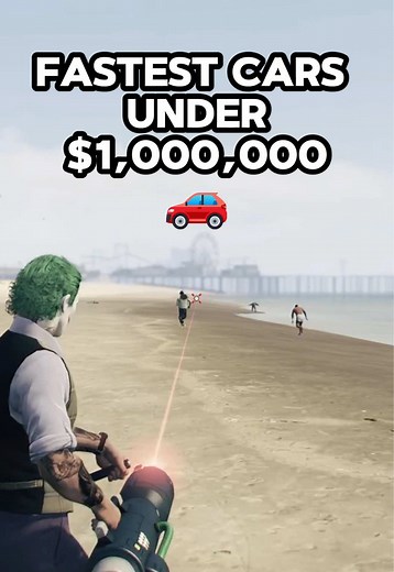 Fastest Cars In GTA 5 Under $1,000,000 #gta #gta5 #gtav #gta5online | gta 5 online