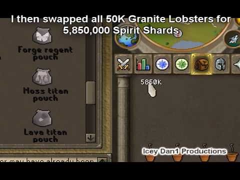 RuneScape - Shard & Pouch Merchanting Guide (136M to 147M in 2 days)