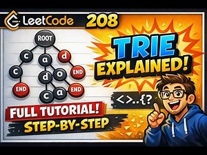 LeetCode 208 – Implement Trie (Prefix Tree) | Full Explanation + Code