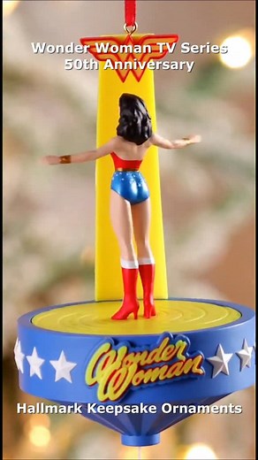 Wonder Woman TV series starring Lynda Carter first aired 50 years ago today! #Hallmark #hallmarkkeepsakeornaments #dccomics | John Dean