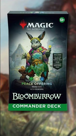 The 4 Commander Decks From Bloomburrow Revealed!