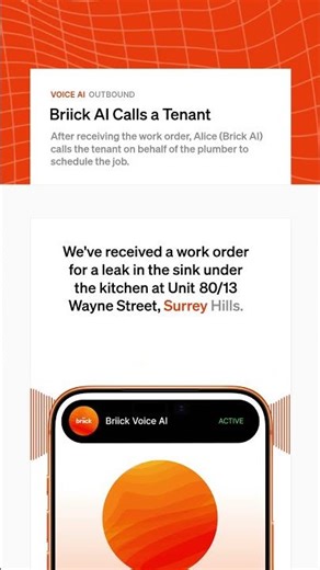 Briick Voice AI for Outbound Calls