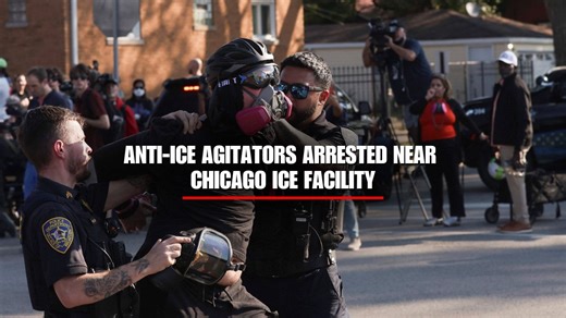 578K views · 10K reactions | WATCH: Chaos breaks out at a Chicago-area ICE facility after anti-ICE agitators clash with federal law enforcement, prompting multiple arrests. | Fox News | Facebook