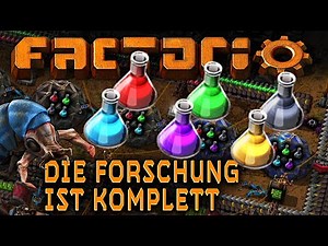 The research is complete within the FACTORIO 1.1 project (German).