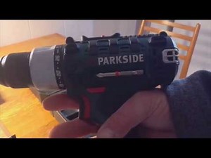 Parkside PBSA 20-Li akkus csavarbehajtó , X 20v Team , ( Lidl ) , bemutató