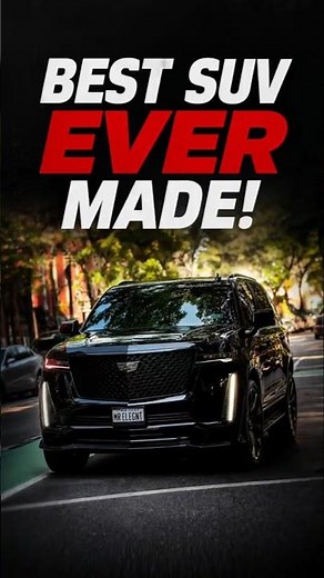 Why the Cadillac Escalade Is One of the Best SUVs Ever Made?
