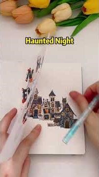 ASMR Aesthetic Journaling #halloween #halloween2025 #scrapbook #journal #journaling #scrapbooking